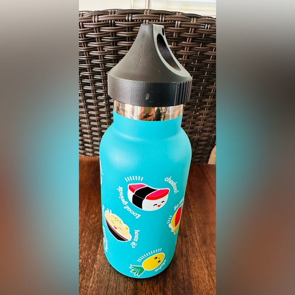 Hawaii Flask Island Heritage Local Grindz-Teal - Picture 3 of 6